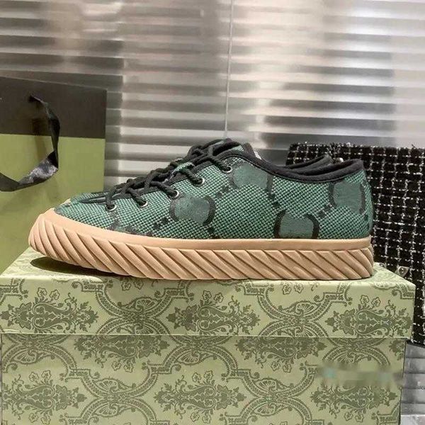 

2023-men women designer casual shoes canvas fashion vintage sneaker popular floral lace-up classic outdoor shoe walking shoes, Black