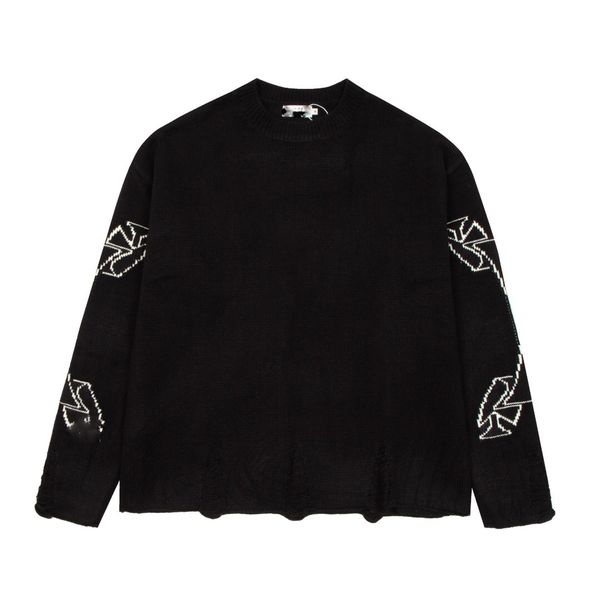 

mens designer sweaters chest embroidered badge logo men's hoodies womens sweaters sweatshirts couple models size -3xl new clothes 001, White;black