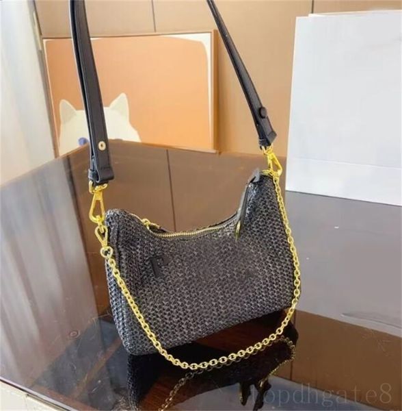 

brown designer beach bag lady bucket straw bag portable black sac fashion hobo multicolor canvas nylon luxury shoulder bags sport casual xb0