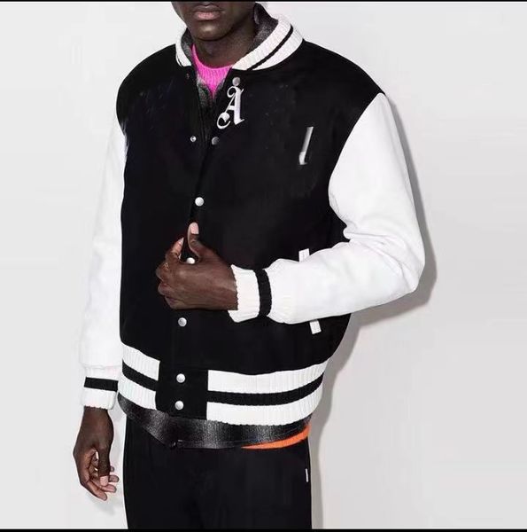 

mens jacket designer jacket varsity jacket for women lovers baseball uniform spring autumn casual coat embroidery sports loose sweatshirt s-, Black;brown