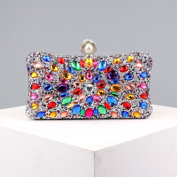 

evening bags designer bags luxury women evening bag diamond chain clutch bag leisure dress banquet handbags ladies shoulder crossbody bag 23