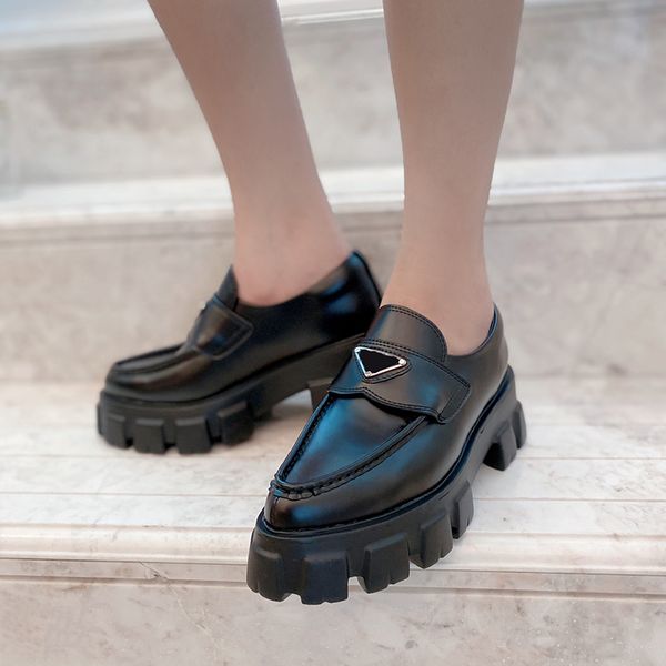 

fashion dress shoes mule shoes women's wedding party leather high heel flat shoes business formal shoe box 35-41, Black