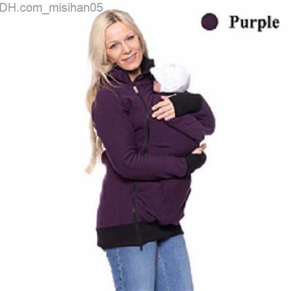 

maternity dresses baby carrier jacket women kangaroo hoodies maternity pregnant pregnancy zipper coat women carry baby sweatshirt8336301 z23, White