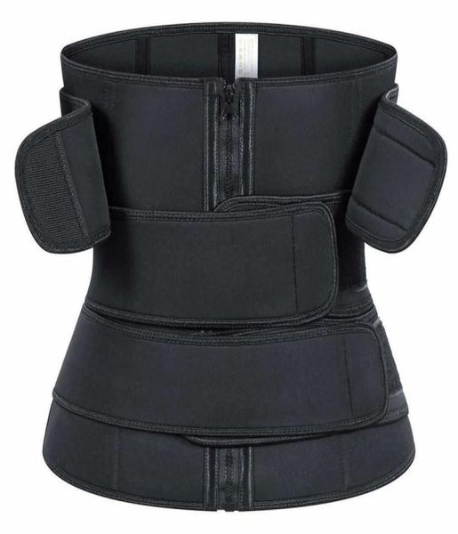 

three strape belts waist trainer sauna sweat bands corset trimmer body shapewear for yoga fitness jogging sports girdle dhl8970054