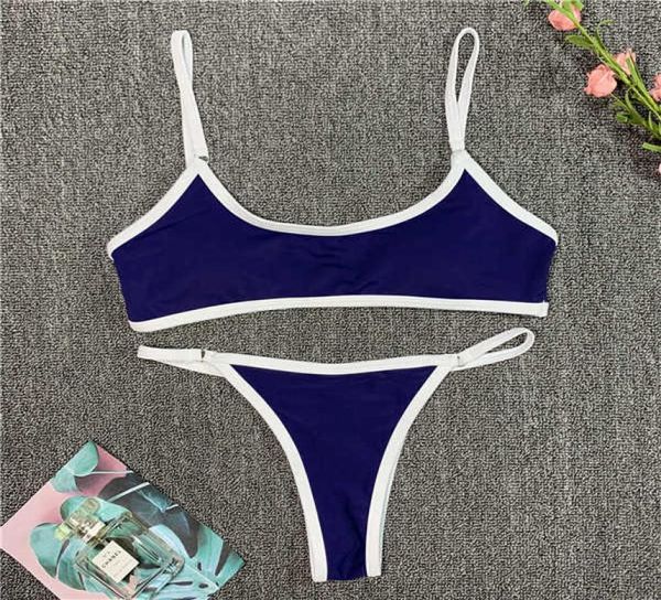 

bikinis set women crop swimsuit cheeky bottom swimwear bathingsuit beach wear9906590