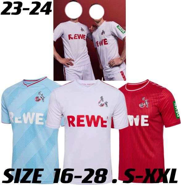 

2023 2024 cologne soccer jerseys kids kit player version training home away third 23 24 hector football shirt soccer jerseys size:16-28 s-xx, Black