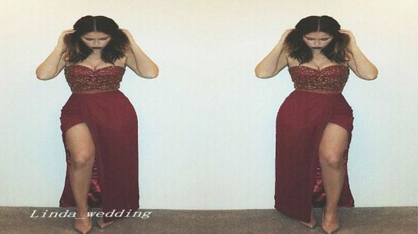 

maroon burgundy red prom dress sweetheart long special occasion dress formal evening party dress plus size vestido de festa l1253289, Black