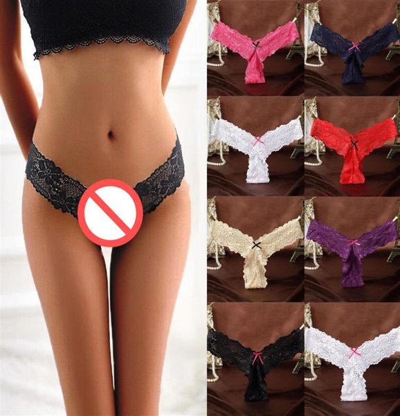

womens black lace thongs gstring vstring panties knickers lingerie underwear236q6156632, Red;black