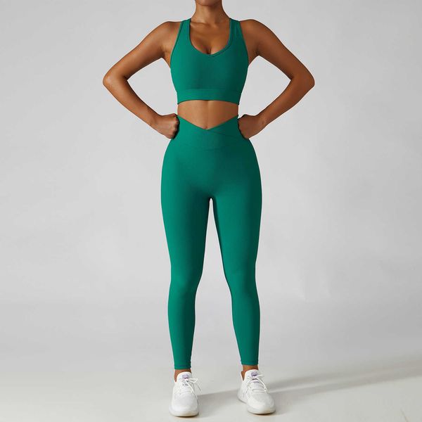 

lulu 2 pieces seamless women yoga set workout sportswear gym clothing fitness long sleeve crop high waist leggings sports suits 2 piece