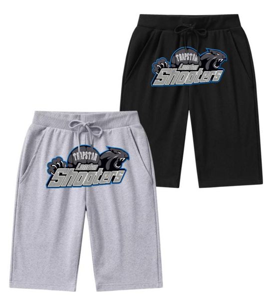 

2023 shorts summer cotton capris men039s and women039s lovers039 shorts large size can be printed casual pants f4544800, White;black