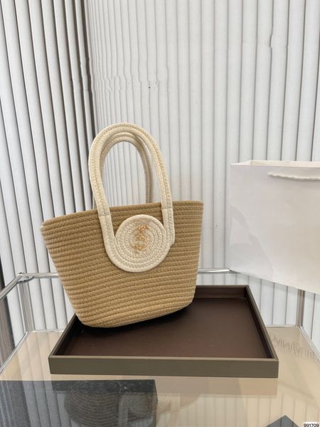 

handbag beach bag womens luxury rive gauche tote basket bags mens clutch weave linen large shopping designer crossbody shoulder bag