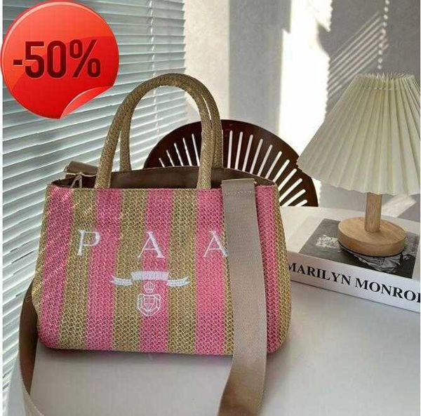 

beach bag casual rattan large capacity totes designer wicker woven women handbags summer bali straw bags lady travel big basket purseess