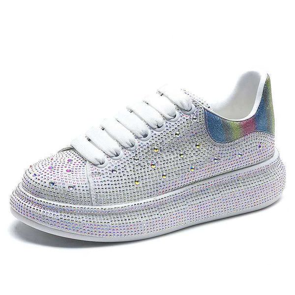 

dress shoes new fashion sneakers women sparkle shoes luxury platform women trainers rhinestone heels casual shoes for women flats loafers, Black