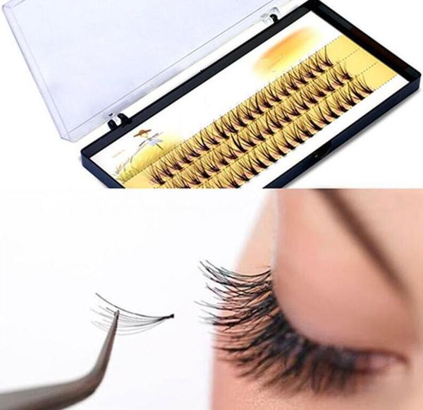 

60pcsset grafting false eyelashes individual mink false eyelash extension soft black fake eye lash 614mm makeup toool4236084