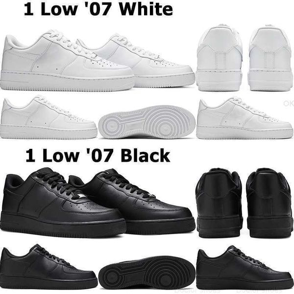 

designer af1 one shoes for men women 1 low 07 triple white black classic mens trainers outdoor casual platform sneakers walking jogging