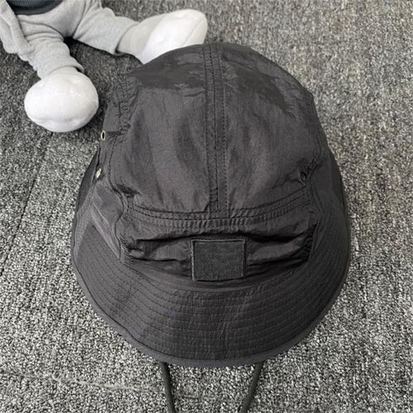 

simply designer cap luxury fisherman hat summer travelling outdoor sunshade casquette wear comfortable beach hat drawstring adjustable mz07, Blue;gray