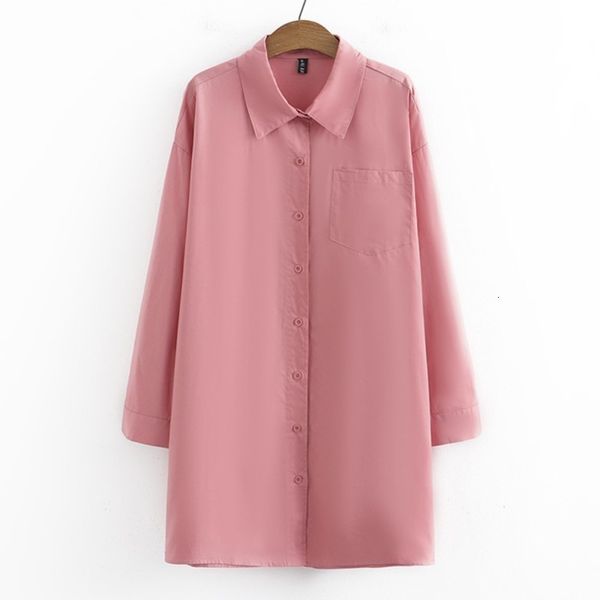 

plus size dresses 4xl size shirt dresse 2023 spring washed cotton blouses long sleeve two ways to wear oversized curve clothes 230727, Black