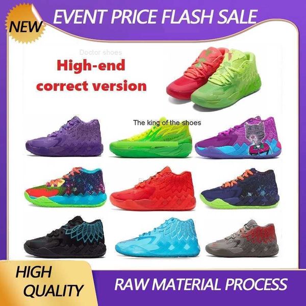 

2023lamelo shoes lamelo ball shoes mb1 rick and morty of mens basketball shoes queen city be you of melo basketball shoes melos mb 2 low sho, Black