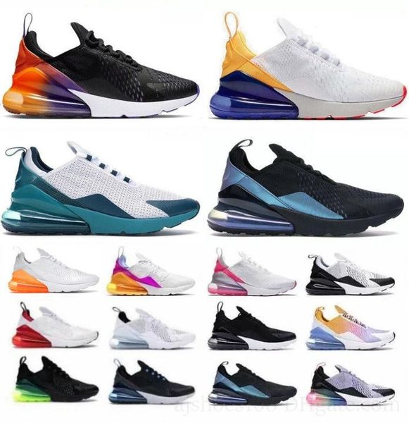 

casual shoes 270 270s mens women running sneakers triple black white red sepia stone medium olive barely rose university blue olive sports t