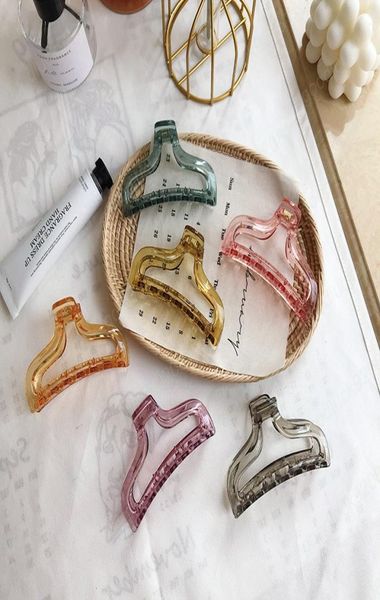 

transparent hair claw clips for women hair barrette hairpin crab headband hair claws for girls accessories headwear ornament3239992, Slivery;golden