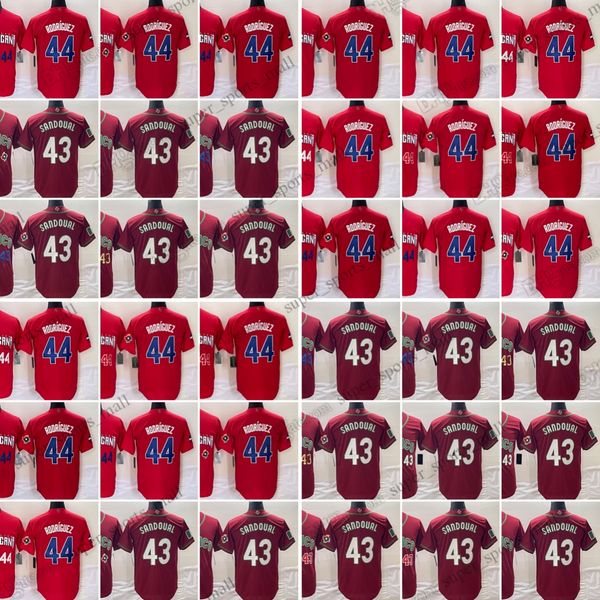 

rivera rodriguez machado 2023 new baseball jerseys soto meneses barnes glemente sandoual hernandez world cup all various styles red stitched, Blue;black