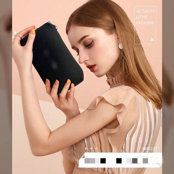 

latest vip gift makeup bag lipstick clutch holder travel toiletry fashion storage box with gift box
