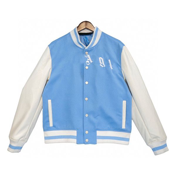 

mens jacket designer jacket varsity jacket lovers baseball uniform spring autumn casual coat embroidery fashion tide sports loose coat sweat, Black;brown