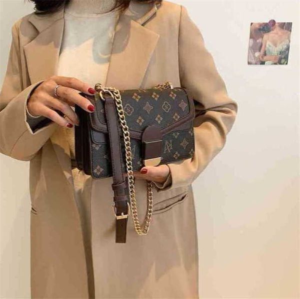 

designer luxury bags korean version red contrast color female old french underarm portable shoulder messenger