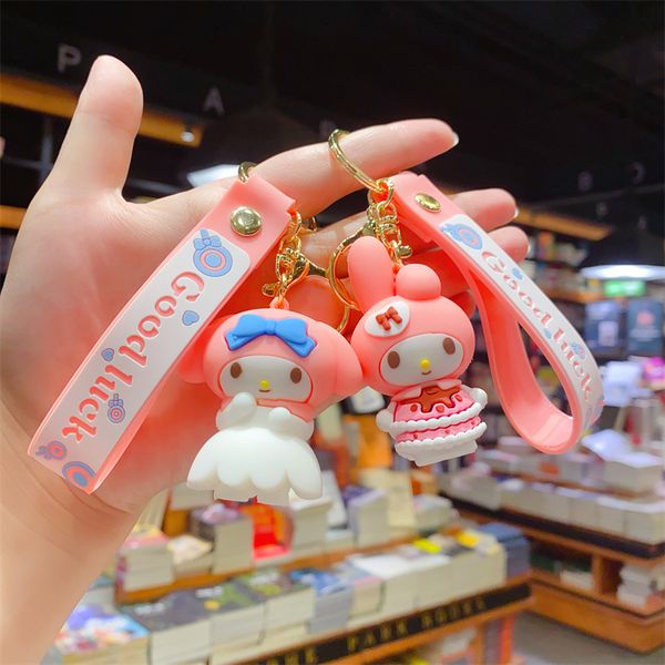 

fashion blogger designer jewelry cute girl heart keychain doll gift mobile phone keychains lanyards keyrings wholesale ys138, Slivery;golden