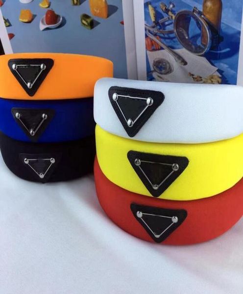 

luxury designer sponge headbands hair bands for women girl brand elastic letter p headband sports fitness headband head wrap6549846, Silver