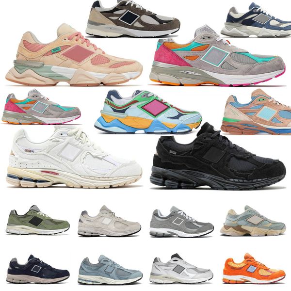 

2002r b2002r athletic jjjjound mens women new og 9060 designers running shoes protection pack orange purple navy grey sea salt rain cloud sa