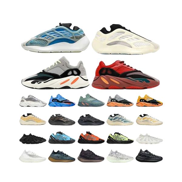 

solid grey running shoes 700s hi res blue red static alvah azael mauve kyanite womens mens trainers vanta magnet analog kanyes sports sneake, Black