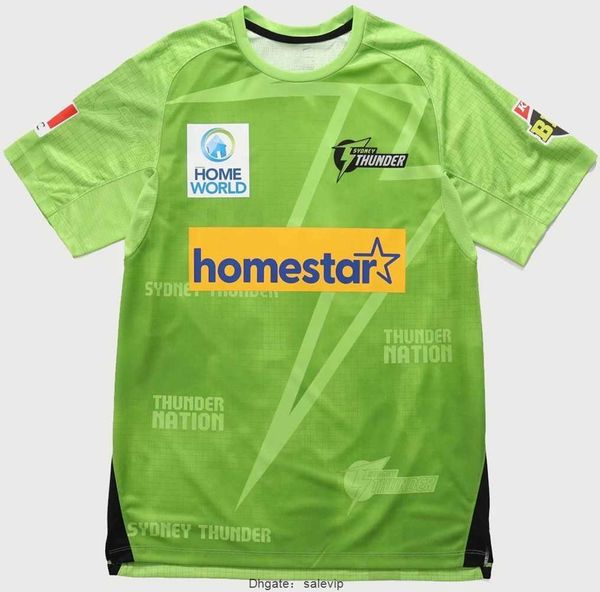 

2021/22 sydney thunder australian cricket jersey shirt size s-m--xl-xxl-3xl-4xl-5xl, White;black