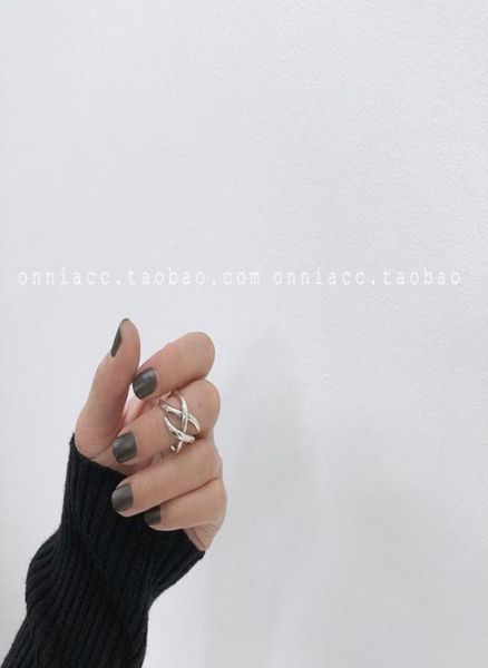 

south korea east gate xgirlsshaped wide version ring female index finger s925 sterling silver fashion personality simple ope57946676828098