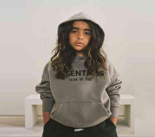 

children039s sets essentials kids fashion fog children039s boys and girls039 plush loose hoodie women039s 918757, White