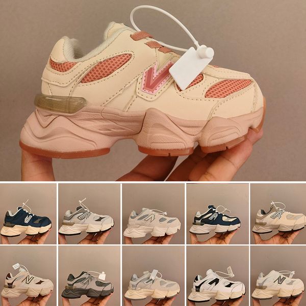 

Kids Running Shoes Top 9060 Joe Freshgoods Infant Sneaker Suede 1906R Designer Penny Cookie Pink Baby Shower Blue Sea Salt Outdoor Trail Sneakers, Brown