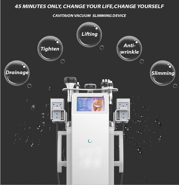 

fashion ultrasonic lipolaser pads fat loss 6 in 1 rf slimming machine 40k vacuum cavitation device rf slimming machine 40k vacuum cavitation