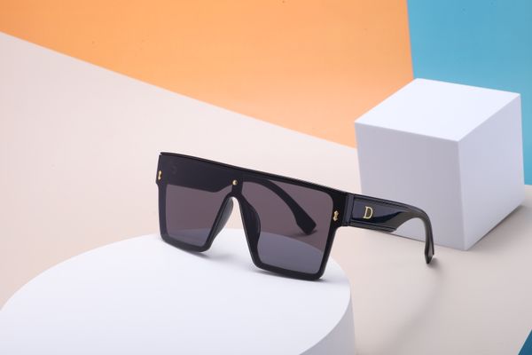 

europe and the united states fashion large frame sunglasses women street ssunglasses women senior sense trend, White;black