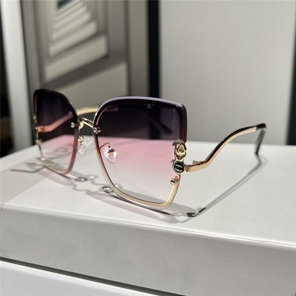 

designer sunglasses for women and men fashion model special uv400 protection letters big leg double beam frame outdoor luxury design women s, White;black