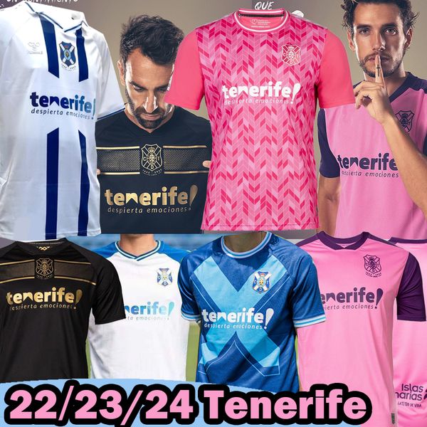 

22 23 cd tenerife centenary soccer jerseys special 100th anniversary elady shashoua mellot michel mollejo 22 /23 camisetas de futbol home th, Black;yellow