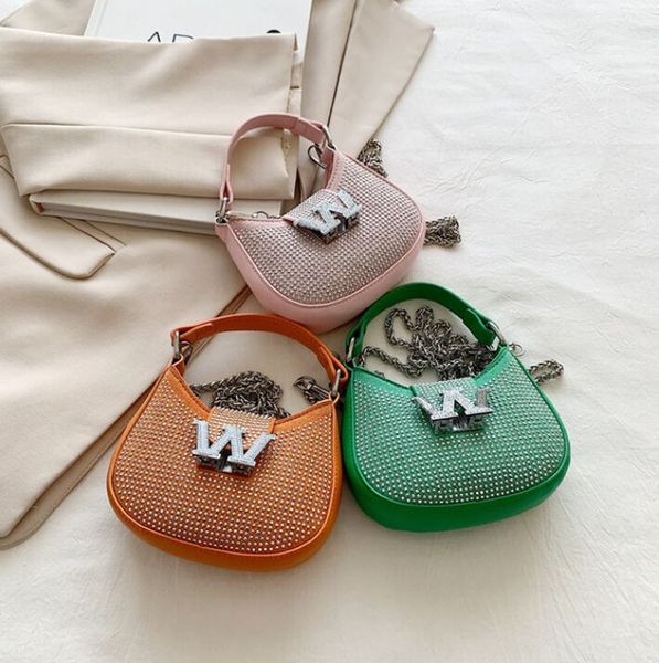 

mini baby crossbody shoulder bags girls totes small children message handbag, Black