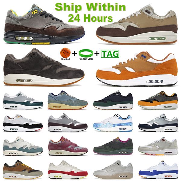 

1 basketball shoes men women sneaker mens trainers gorge green patta waves noise aqua patta waves rush maroon dirty denim rush pink trainer