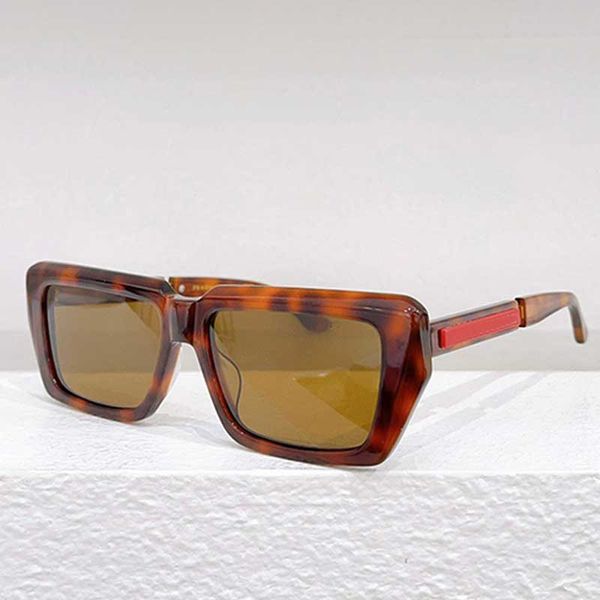 

cat eyes sunglasses ladies designers pr141ws brown acetate fiber cat glasses rectangular frame red logo glasses fashion brand sunglasses, White;black