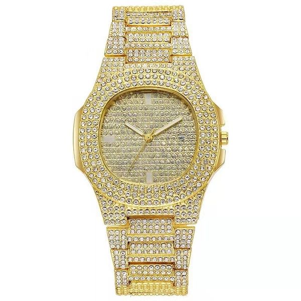 

wristwatches luxury fashion highend sky star full diamond steel belt lady quartz watch student girl business sports clock retro 230727, Slivery;brown
