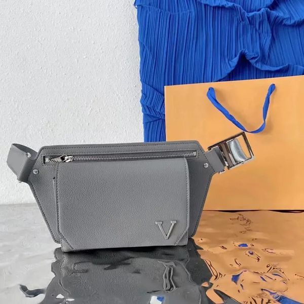 

womens man m57081 takeoff shoulder bags fanny pack totes bumbag clutch chest belt waist bag luxury genuine leather designer handbag waistpac
