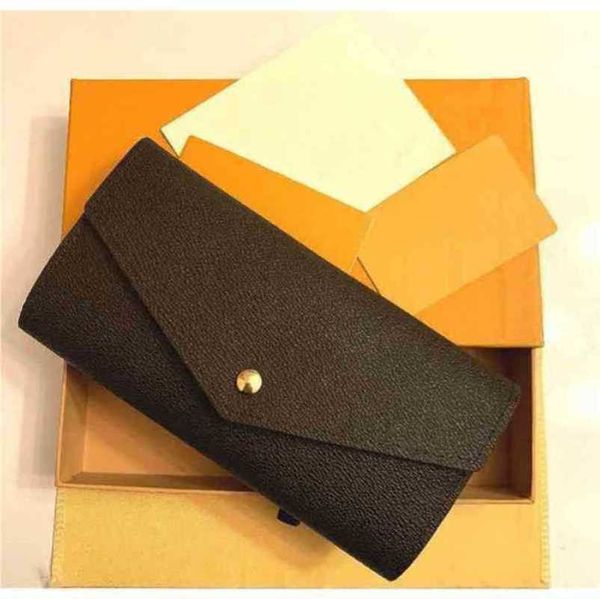 

luxury bags wallet classic layered long button inside