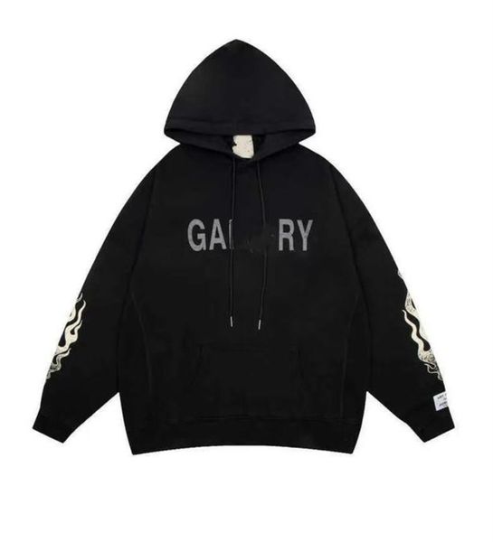 

designer galleries hoodies depts hoody luxury hoodies pullover sweatshirts loose long sleeve hooded jumper mens womens fashion streetwear lo, Black;brown