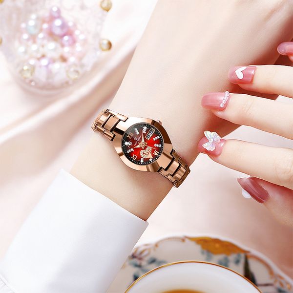 

women watch watches luxury casual fashion designer waterproof quartz-battery 36mm watch, Slivery;brown