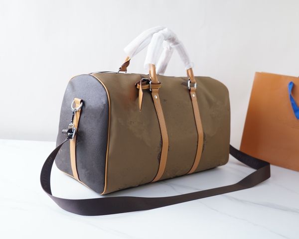 

designer bags mens leather duffel bags large letter color matching travel bag totes luggage bag duffel bags women fitness yoga bags shoulder