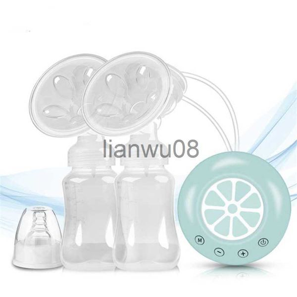 

breastpumps double electric breast pump intelligent automatic baby bottle breast feeding milk extractor accessories baby care er881 x0726